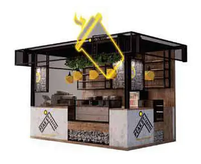 كشك قهوة CF04